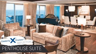 Celebrity Reflection | Penthouse Suite Full Walkthrough Tour & Review 4K | Celebrity Cruises