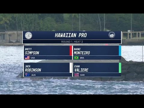 2017 Hawaiian Pro: Round One, Heat 2