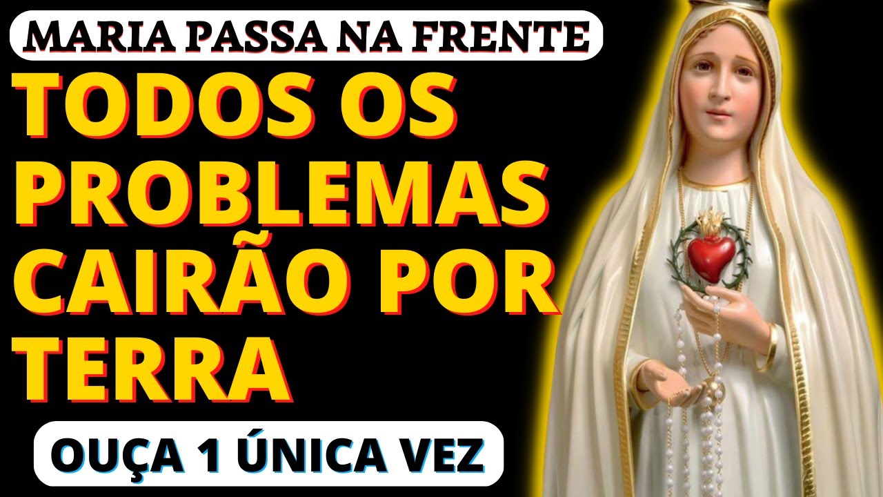 MARY PASSES IN FRONT, MIRACULOUS PRAYER, ALL PROBLEMS WILL FALL BY THE WAYSIDE, Do It Only Once