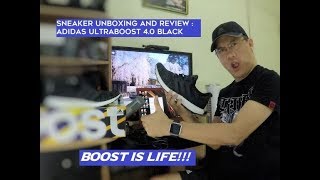 adidas Ultra Boost 4.0 Triple Black Men SNEAKERS Bb6171