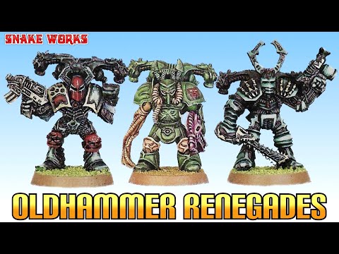 Rogue Trader era Chaos Space Marines - Oldhammer - Warhammer 40k