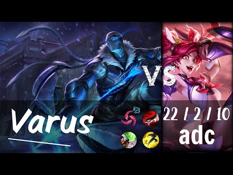Varus ADC vs Jinx - Challenger Replay KR