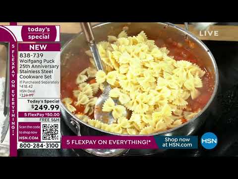 HSN | Chef Wolfgang Puck 25th Anniversary 08.26.2023 - 01 PM