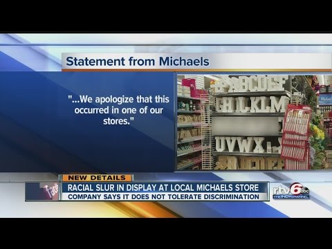 Customers angry after Facebook post shows racist display at Michaels