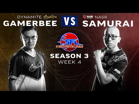 GamerBee (Seth) vs. NASR Samurai (Ryu) - Bo3 - Street Fighter League Pro-US - Season 3 Week 4