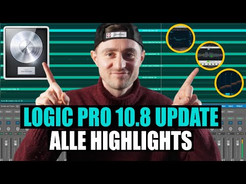 LOGIC PRO 10.8 🔥🔥 HIGHLIGHTS in 8 MINUTEN erklärt! | abmischen-lernen.de