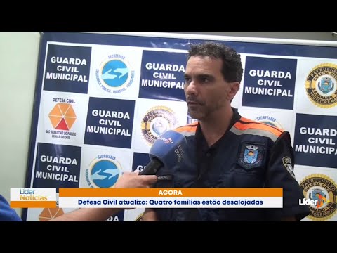 Chuva forte causa estragos e deixa famílias desalojadas em São Sebastião do Paraíso