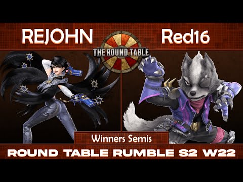RTR S02 W22 | REDJOHN (Bayonetta) vs Red16 (Wolf) | Winners Semi-Final | SSBU Ultimate Tournament