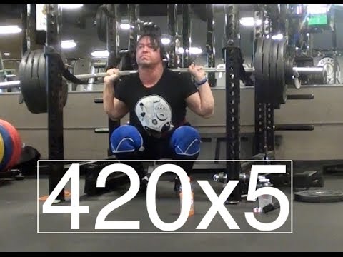 Squat PR of 420x5, (Vlog #267)