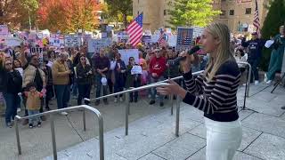 Thousands take to CT streets to demand 'No Kings'
