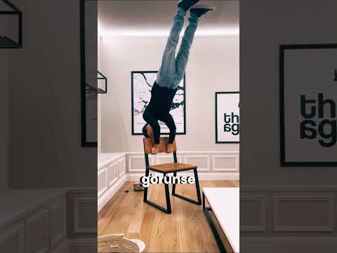 Bu sandalyeye oturmak neredeyse imkansız! 😱💺