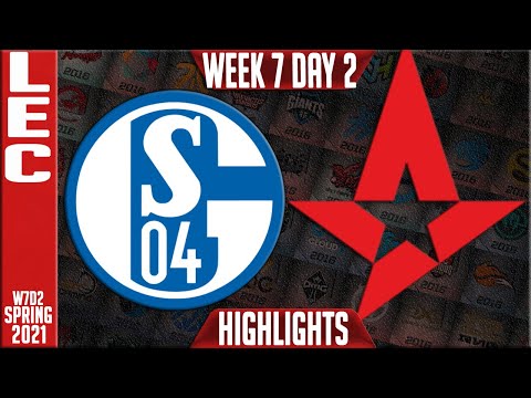 S04 vs AST Highlights | LEC Spring 2021 W7D2 | Schalke 04 vs Astralis