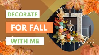 I Got Tired Of Waiting! | Decorate For Fall With Me!