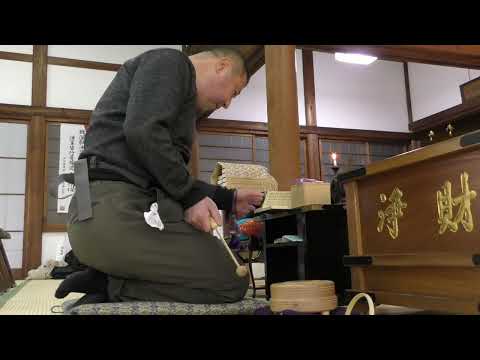 2023年１月２日 大阪市中央区中寺日蓮宗寶泉寺松井良介さんの新春勤行