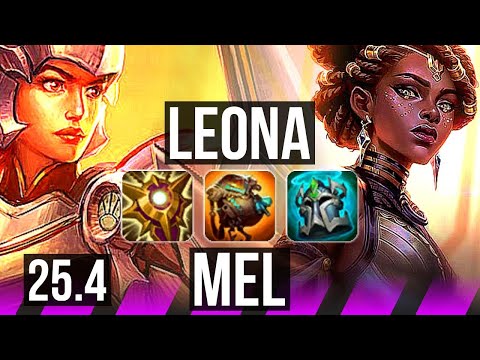 LEONA & Yasuo vs MEL & Kai'Sa (SUP) | EUW Master | 25.4