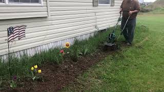 Menards Masterforce 80v cultivator tiller