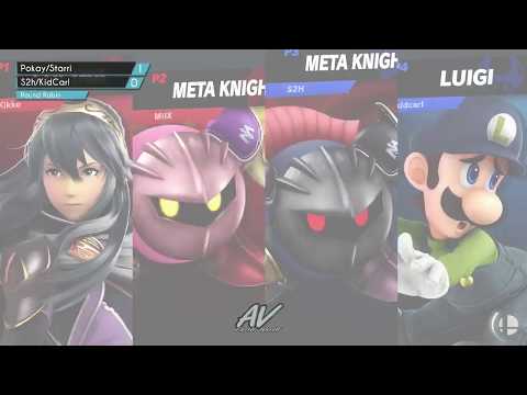 AVFN 1/18 Doubles Toasty (Meta Knight) & Kikkoman (Lucina) vs S2H(Meta Knight) & KidCarl(Luigi)