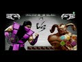 Ultimate Mortal Kombat Trilogy RAIN Vs MOTARO FRIENDSHIP
