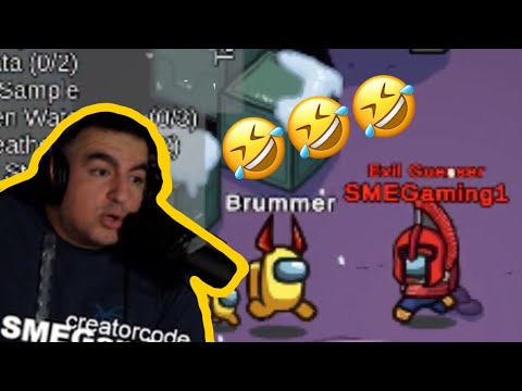 David 500IQ Evil Guesser outplayed | Among Us | Smeggy