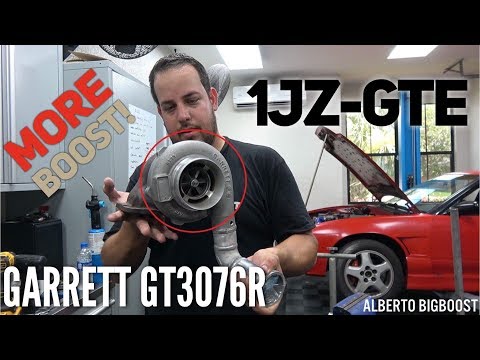 1JZGTE 240SX GARRETT GT3076R INSTALL!
