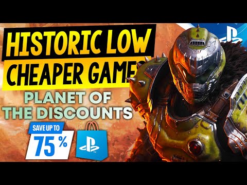 TONS of Great HISTORIC LOW PRICES PSN Planet of the Discounts Sale PS5/PS4 Game Deals EVEN CHEAPER!