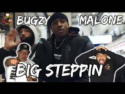 BUGZY HAD A MALL CONCERT?? | Americans React to Bugzy Malone - BIG STEPPIN