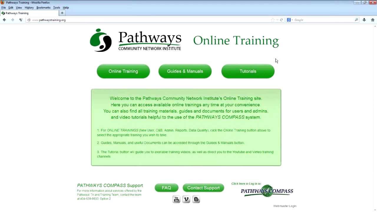 PathwaysTraining.org Launch