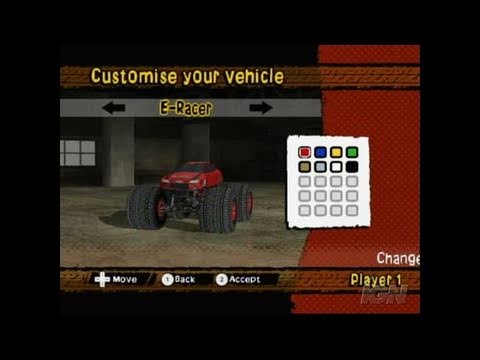 monster 4x4 world circuit wii cheat codes