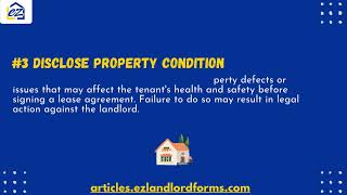 What are the responsibilities of an Iowa Landlord?