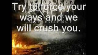 I Declare War "Fractions" *On-Screen Lyrics*