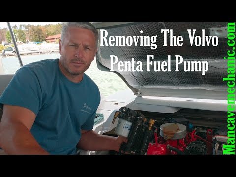 Removing the Volvo Penta Fuel Pump