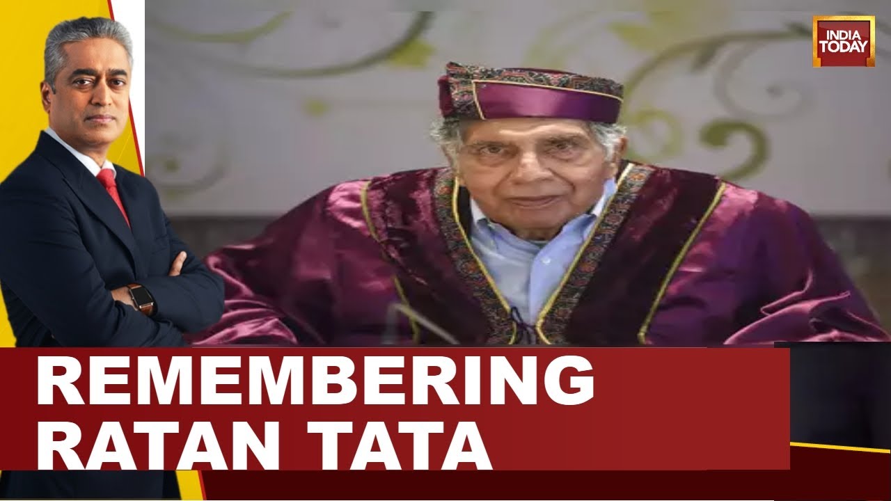 Rajdeep Sardesai Live: Remembering Ratan Tata | Narayan Murthy Pays Homeage | Live News