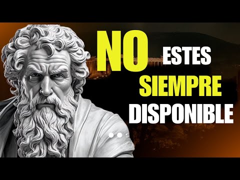 No Estar Disponible Obsesiona  (La ley de la Escasez) Estoicismo Milenario
