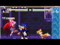 MUGEN REMATCH SHANIC AND ROMY VS SONIC AND TAILS 2015