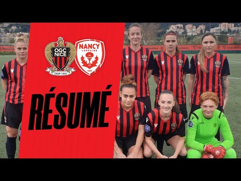 Nice - Nancy (D2F) : les buts de la rencontre (1-1)
