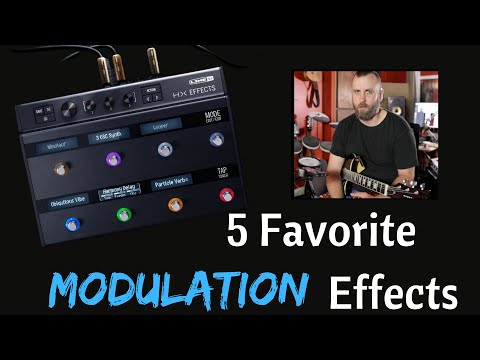 Line 6 HX Effects 5 Favorite Modulation Effects