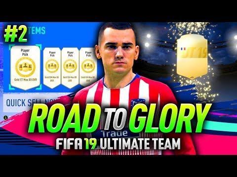 FIFA 19 ROAD TO GLORY #2 - PLAYER PICK PACKS!