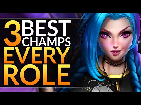 Top 3 BROKEN CHAMPIONS to MAIN of EVERY ROLE - 10.4 BEST Meta Picks and Tips | LoL Pro Guide