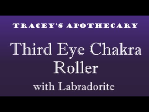 Third Eye Chakra Roller | Tracey's Apothecary on Etsy