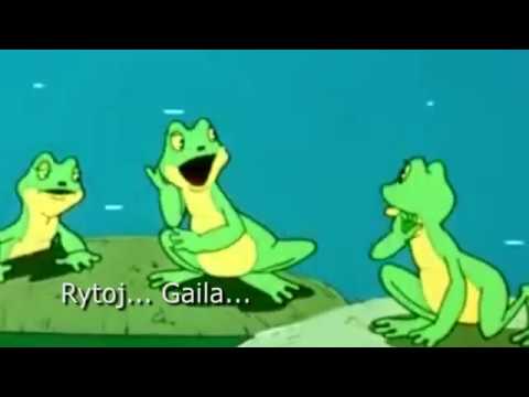 LITHUANIAN LESSON 91 - VARLĖ KELIAUTOJA - Frog The Traveller