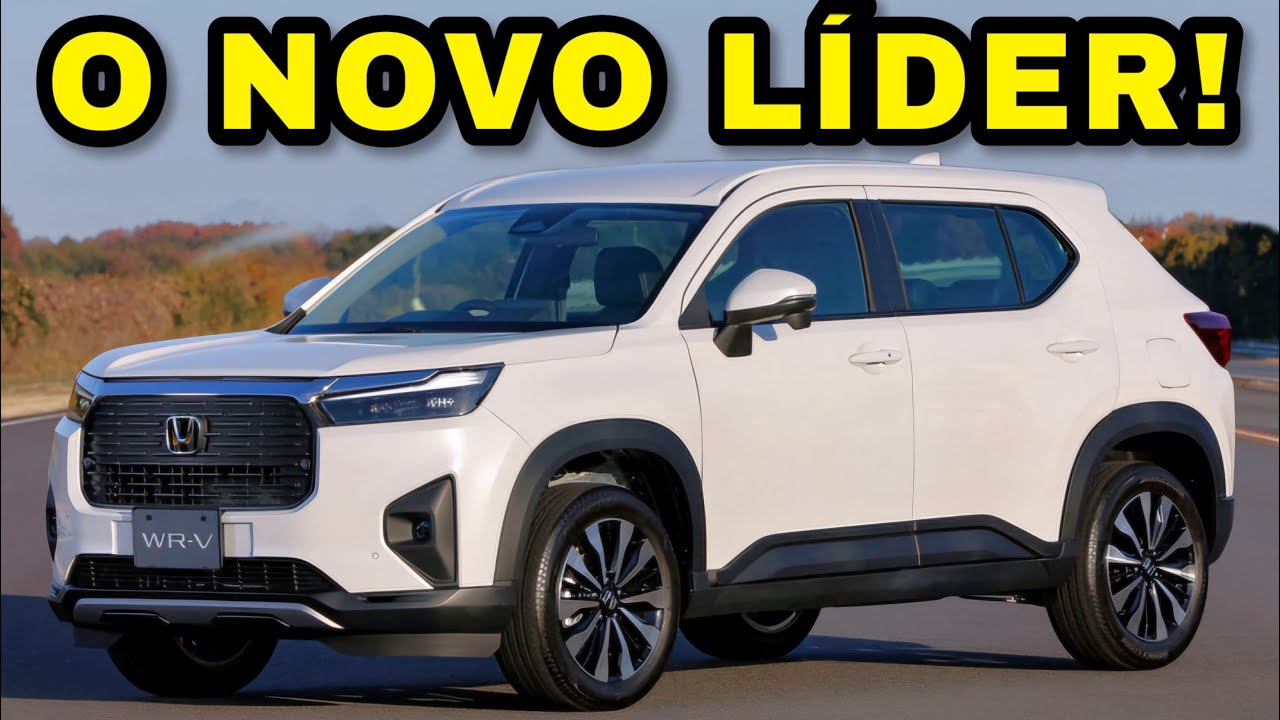 NOVO SUV COMPACTO DA HONDA NO BRASIL! WR-V 2025 SERÁ O LÍDER DO MERCADO!