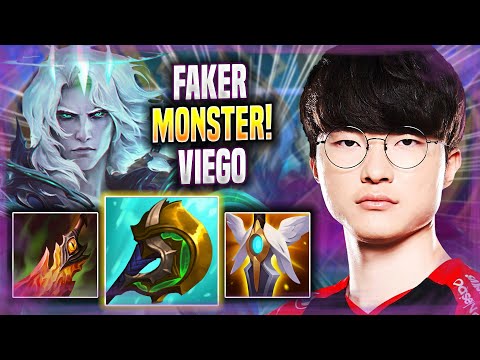 FAKER IS A MONSTER WITH VIEGO! - T1 Faker Plays Viego JUNGLE vs Lee Sin! | Season 2022