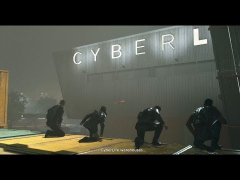 Detroit Become Human Stealing Spare Parts From Cyber Life (Pt18)