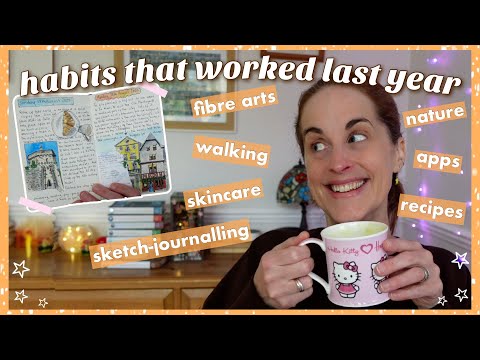 Habits and things that worked for me last year + plans for the year ahead 🌓