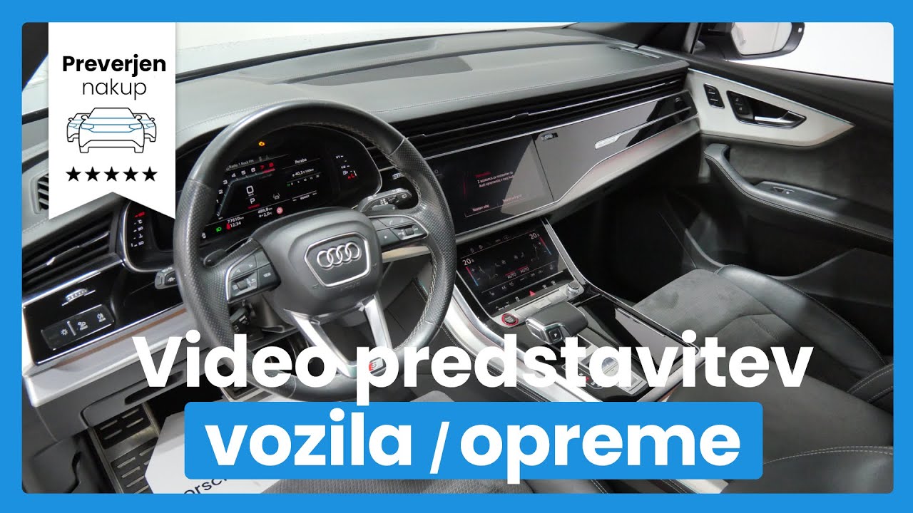 Audi SQ8 TFSI quattro tiptronic - SLO VOZILO - PANORAMA