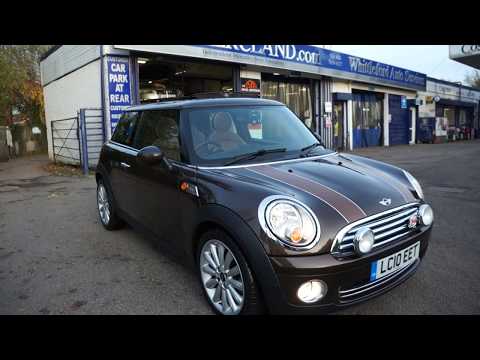 2010(10) MINI COOPER 1.6 MAYFAIR SPECIAL EDITION HOT CHOCOLATE BROWN AUTOMATIC