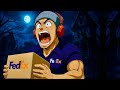 DELIVERING PACKAGES FOR FEDEX AT NIGHT ALMOST GOT ME KILLED