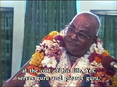 Pleasing Guru Is the Only Way to Get Krishna's Mercy
