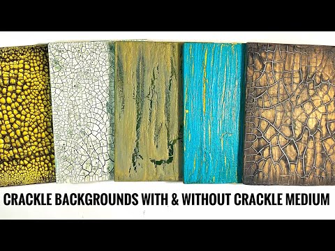 Crackle Texture Background Tutorial