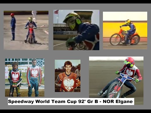 Retro Tomasz Gollob  SWC gr B 92 Elgane  Norwegia